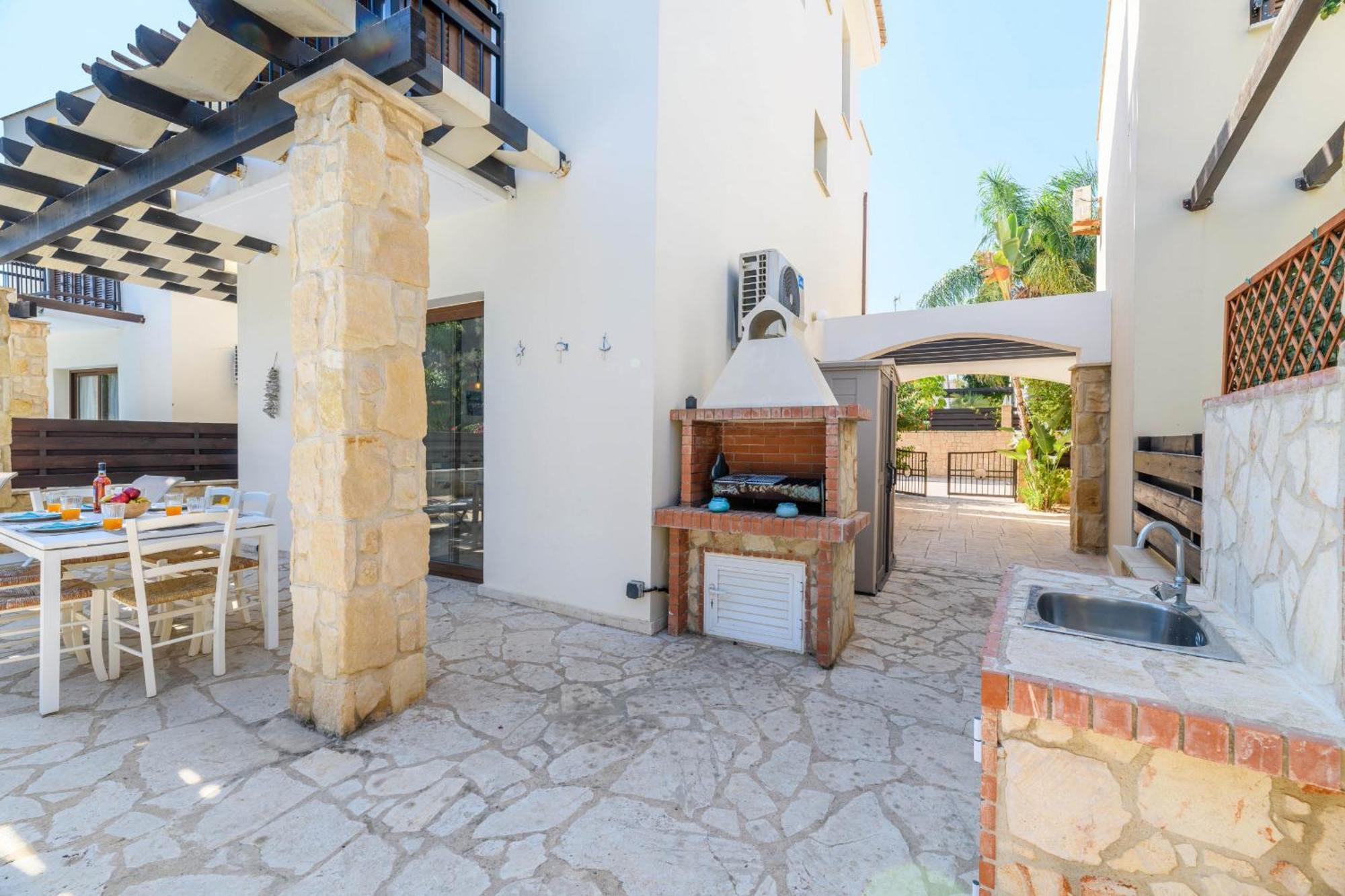 Villa Greco Mare #5 プロタラス エクステリア 写真