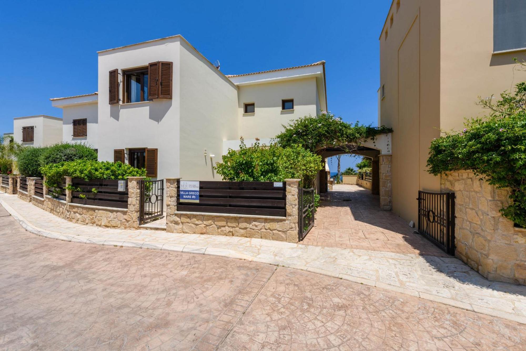 Villa Greco Mare #5 プロタラス エクステリア 写真