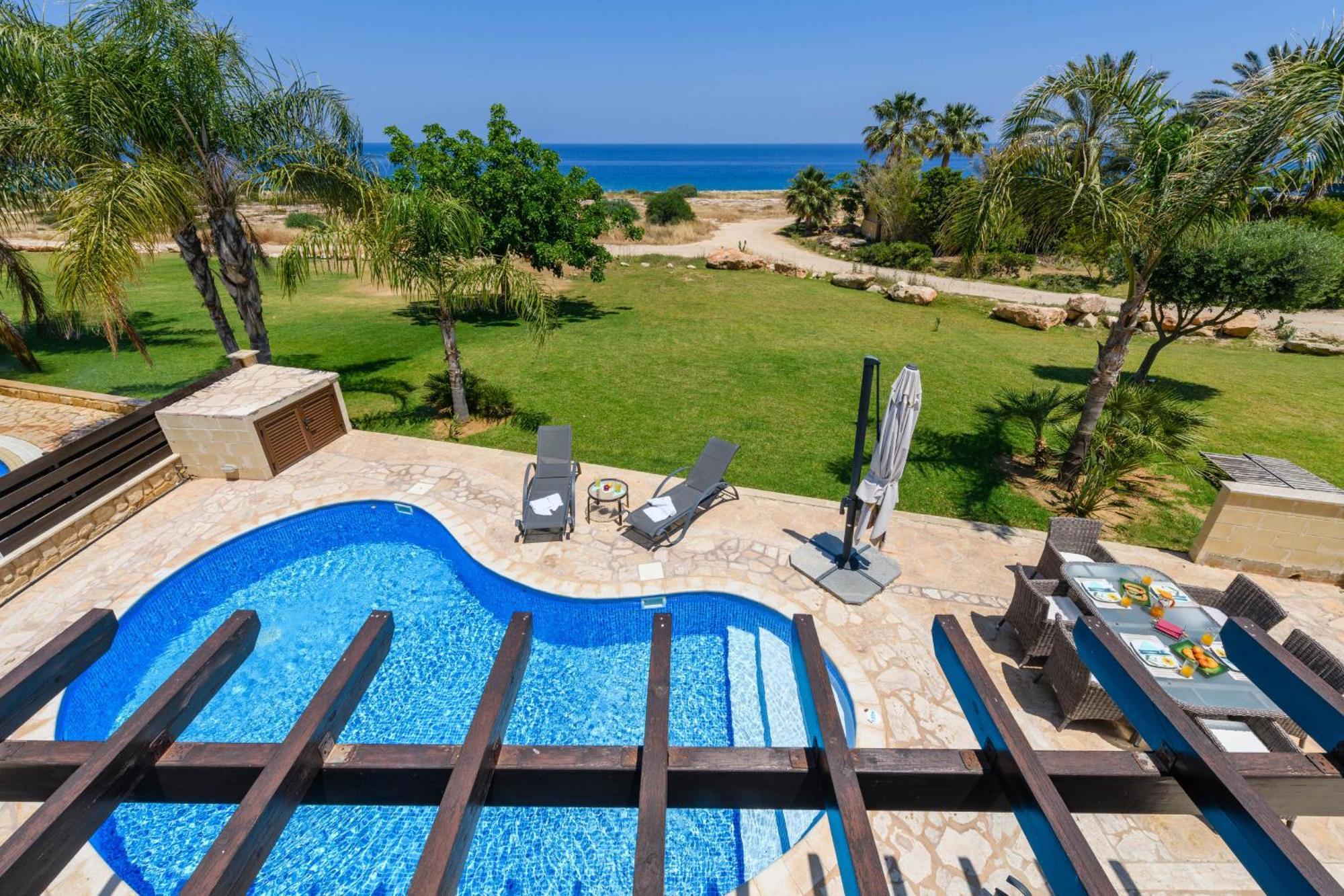 Villa Greco Mare #5 プロタラス エクステリア 写真